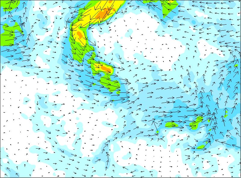 GISMETEO: ветер в Европе, прогноз ветра на карте Европы